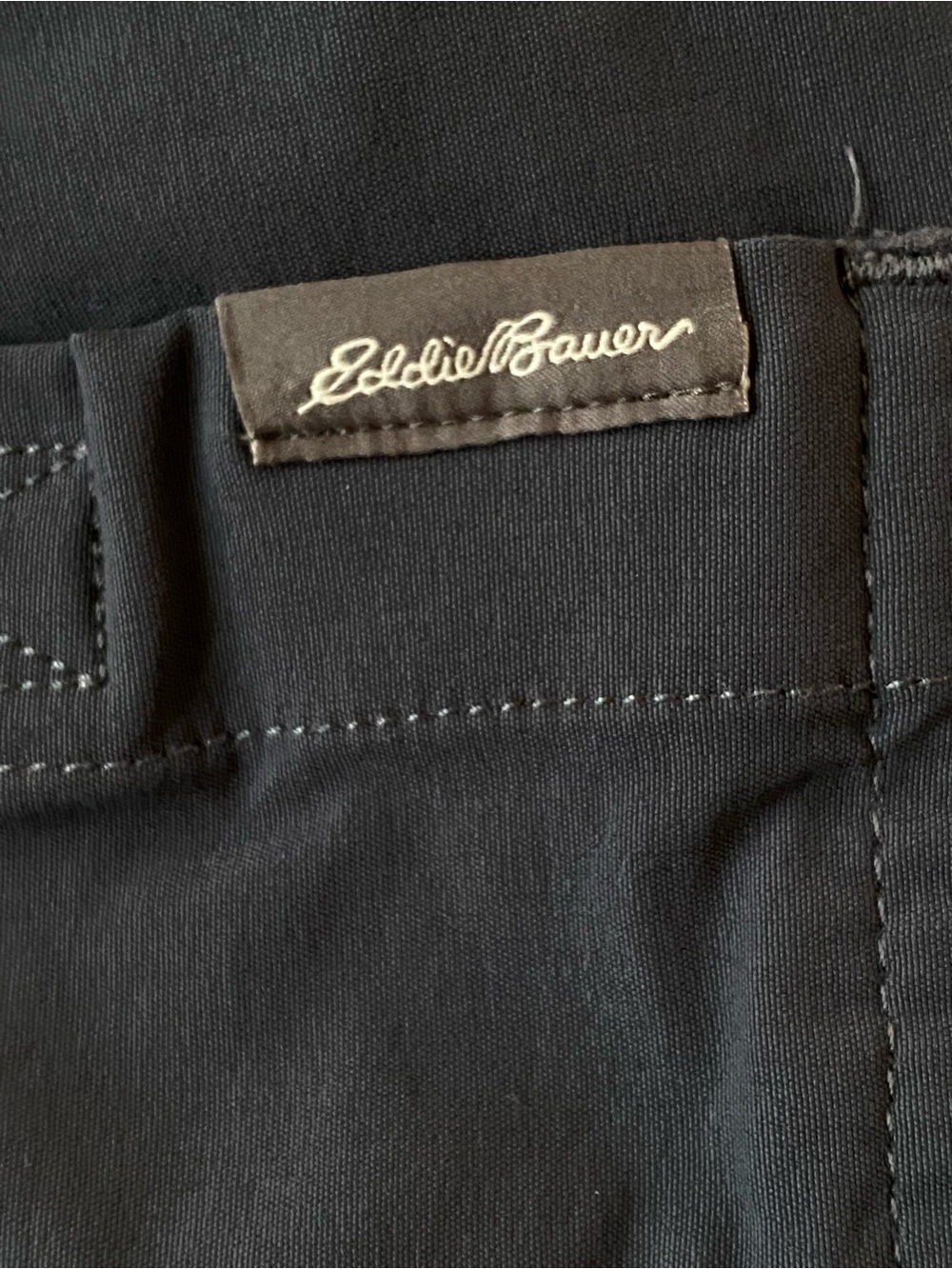 Eddie Bauer Men's Cargo Pants Size 33 X 30 Color Dark Gray - Picture 7 of 9